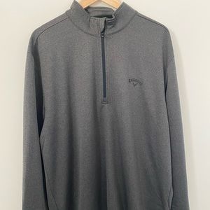 Callaway XXL Men’s Gray Pullover Quarter Zip
